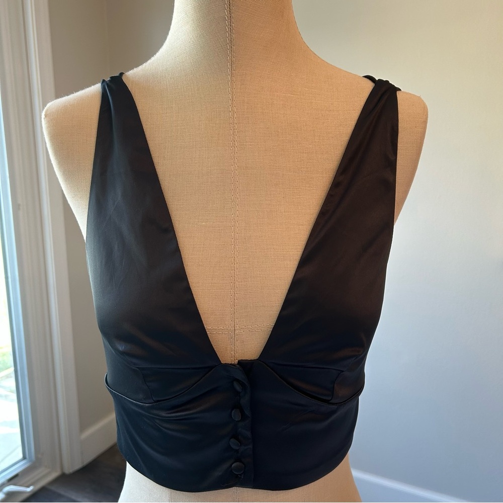 NWT Free People Back & Forth Brami Navy Blue Size Small - Picture 3 of 11